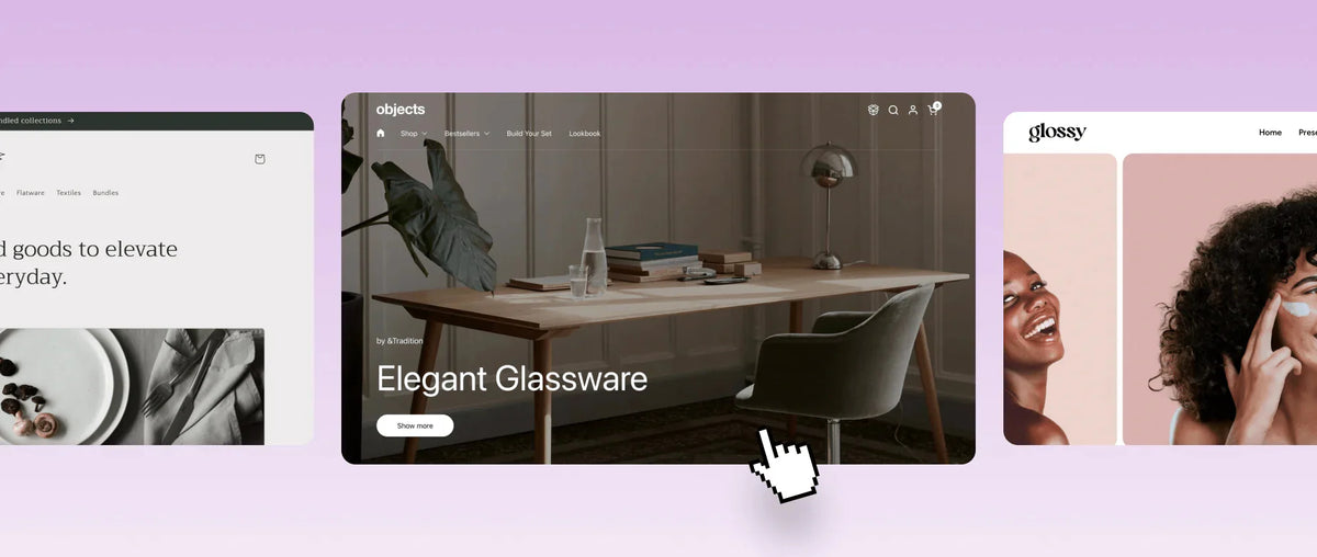 shopify ecommerce store design modern website layout